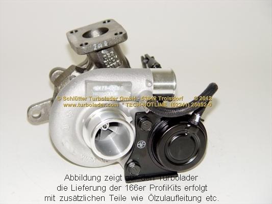 Schlütter Turbolader 166-00805 - Kompresor, prehranjivac www.molydon.hr