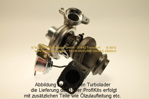 Schlütter Turbolader PRO-01671 D - Kompresor, prehranjivac www.molydon.hr