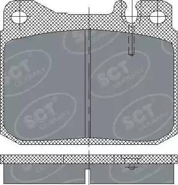 SCT-MANNOL SP 103 PR - Komplet Pločica, disk-kočnica www.molydon.hr