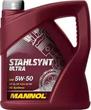 SCT-MANNOL Stahlsynt Ultra 5W-50 - Ulje za motor www.molydon.hr