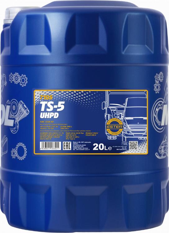 SCT-MANNOL TS-5 UHPD 10W-40 - Ulje za motor www.molydon.hr