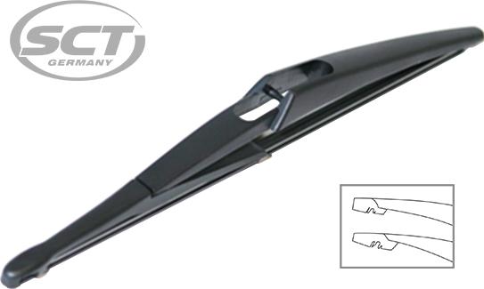 SCT-MANNOL 9484 REAR WIPER - Metlica brisača www.molydon.hr