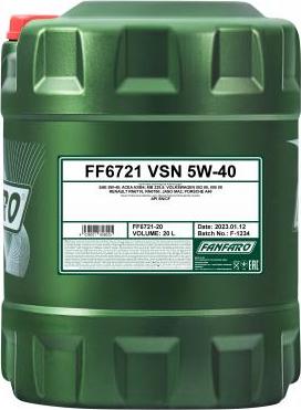 SCT-MANNOL FF6721 - Ulje za motor www.molydon.hr