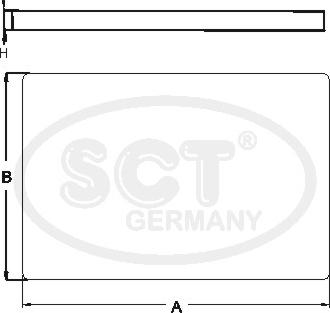 SCT-MANNOL SA 1342 - Filter kabine www.molydon.hr