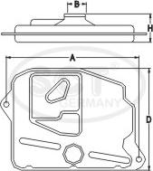 SCT-MANNOL SG 1709 - Hidraulicni filter, automatski mjenjač www.molydon.hr