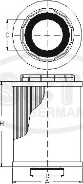 SCT-MANNOL SH 4052 P - Filter za ulje www.molydon.hr