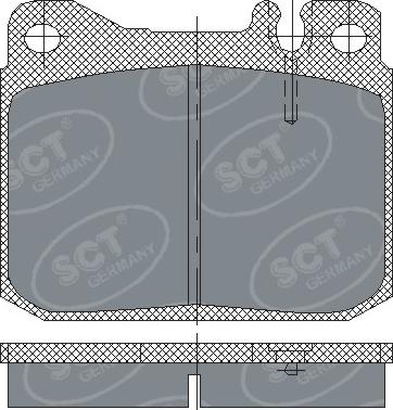 SCT-MANNOL SP103 - Komplet Pločica, disk-kočnica www.molydon.hr