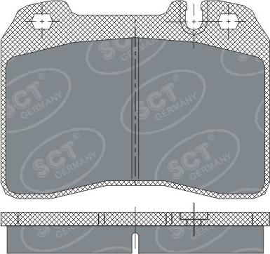SCT-MANNOL SP 249 PR - Komplet Pločica, disk-kočnica www.molydon.hr