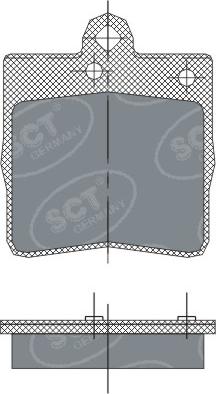 SCT-MANNOL SP 247 - Komplet Pločica, disk-kočnica www.molydon.hr