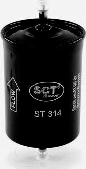 SCT-MANNOL ST 314 - Filter za gorivo www.molydon.hr