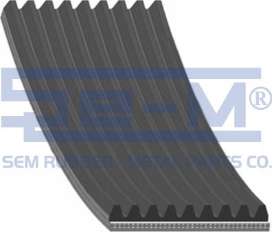 Sem Lastik 10381 - Klinasti rebrasti remen  www.molydon.hr