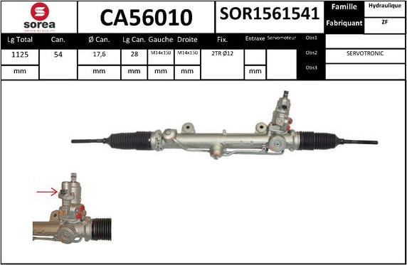 Sera CA56010 - upravljački mehanizam www.molydon.hr