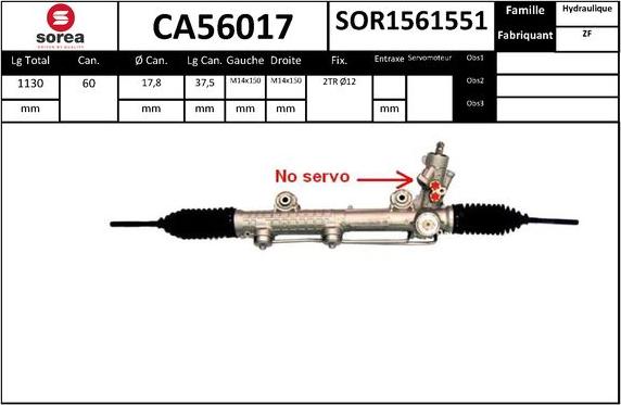 Sera CA56017 - upravljački mehanizam www.molydon.hr