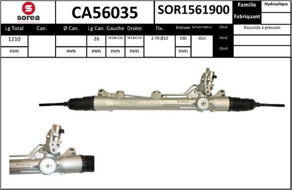Sera CA56035 - upravljački mehanizam www.molydon.hr