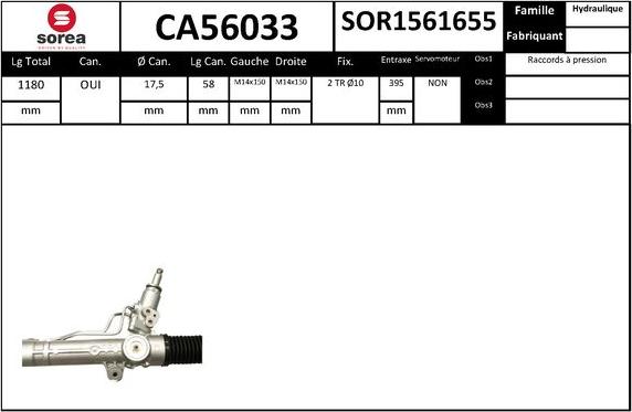 Sera CA56033 - upravljački mehanizam www.molydon.hr