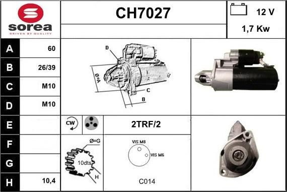 Sera CH7027 - Starter www.molydon.hr