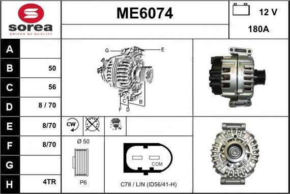 Sera ME6074 - Alternator www.molydon.hr