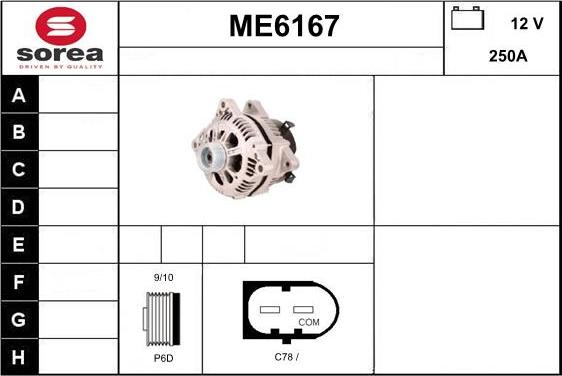 Sera ME6167 - Alternator www.molydon.hr