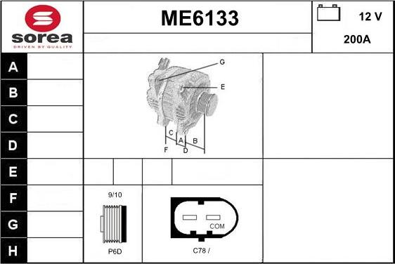 Sera ME6133 - Alternator www.molydon.hr
