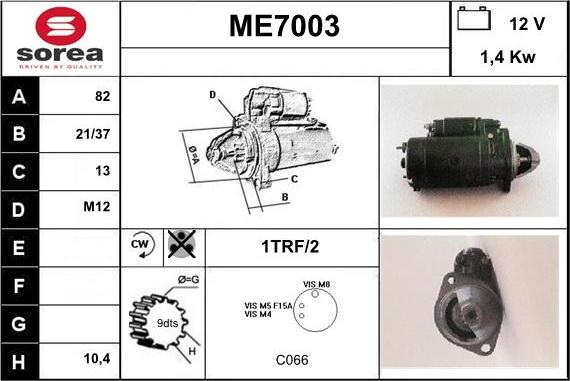 Sera ME7003 - Starter www.molydon.hr
