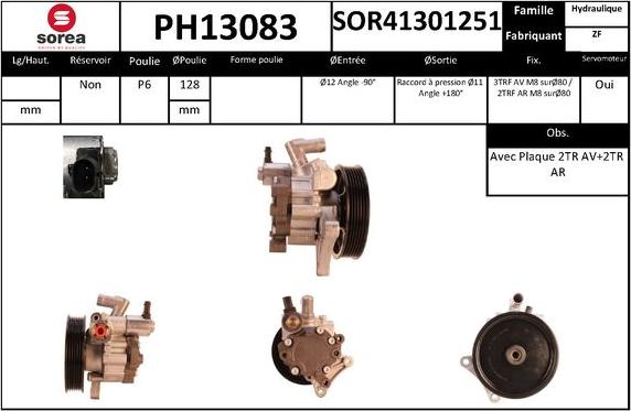 Sera PH13083 - Hidraulična pumpa, upravljanje www.molydon.hr