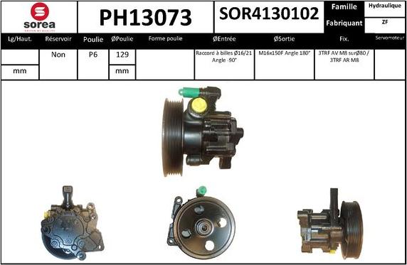 Sera PH13073 - Hidraulična pumpa, upravljanje www.molydon.hr