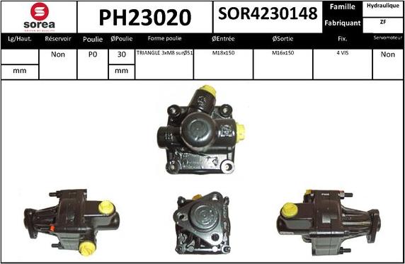 Sera PH23020 - Hidraulična pumpa, upravljanje www.molydon.hr