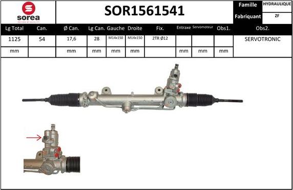 Sera SOR1561541 - upravljački mehanizam www.molydon.hr