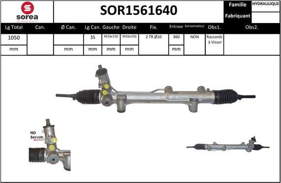 Sera SOR1561640 - upravljački mehanizam www.molydon.hr