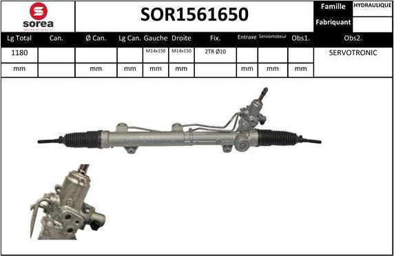 Sera SOR1561650 - upravljački mehanizam www.molydon.hr