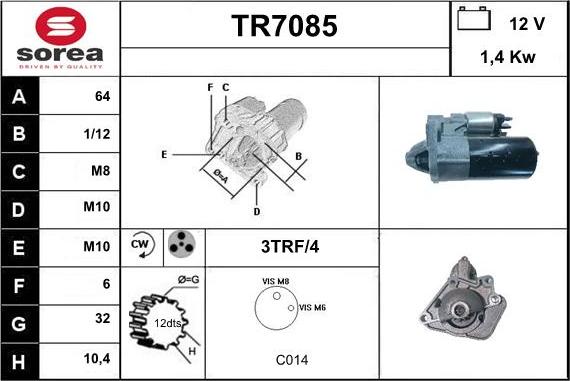 Sera TR7085 - Starter www.molydon.hr