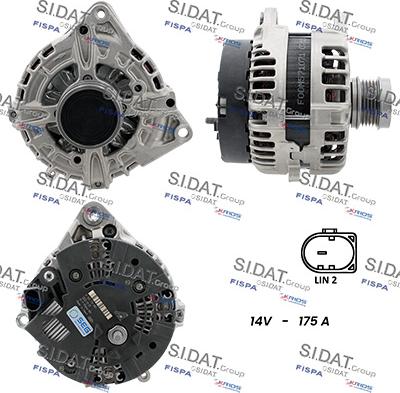 Sidat A12BH0984 - Alternator www.molydon.hr