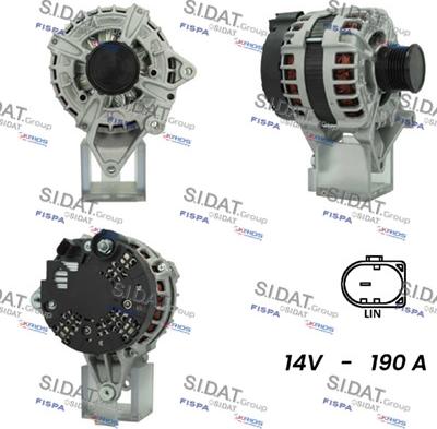 Sidat A12BH0982 - Alternator www.molydon.hr