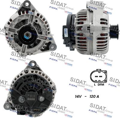 Sidat A12BH0272 - Alternator www.molydon.hr