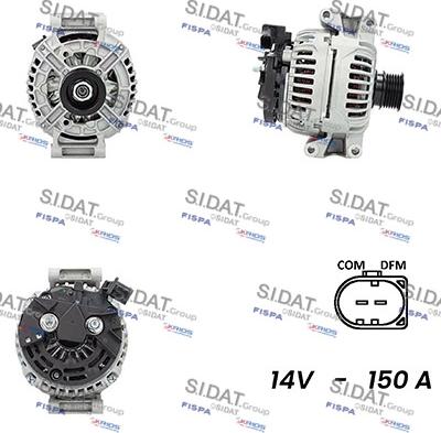 Sidat A12BH1131AS - Alternator www.molydon.hr