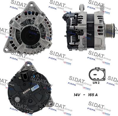 Sidat A12BH1377 - Alternator www.molydon.hr