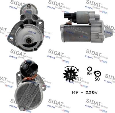 Sidat S12BH0905 - Starter www.molydon.hr