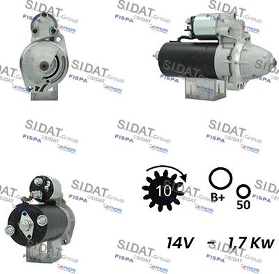 Sidat S12BH0468A2 - Starter www.molydon.hr