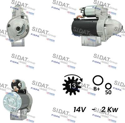 Sidat S12BH0680A2 - Starter www.molydon.hr