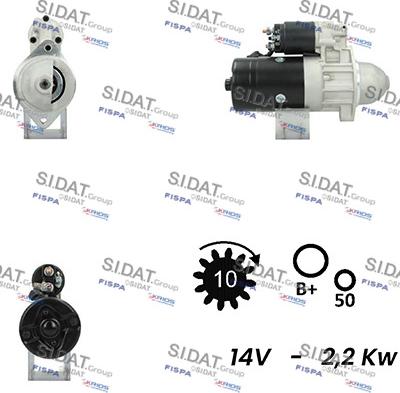 Sidat S12BH0675A2 - Starter www.molydon.hr