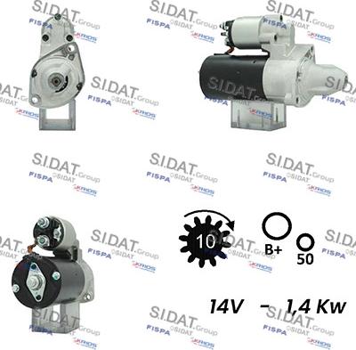 Sidat S12BH0676A2 - Starter www.molydon.hr