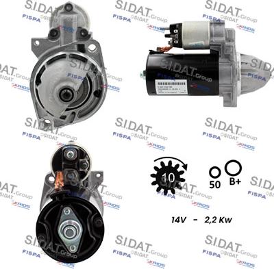 Sidat S12BH0010 - Starter www.molydon.hr