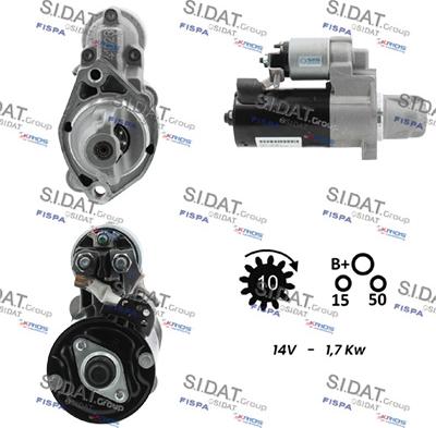 Sidat S12BH0897 - Starter www.molydon.hr
