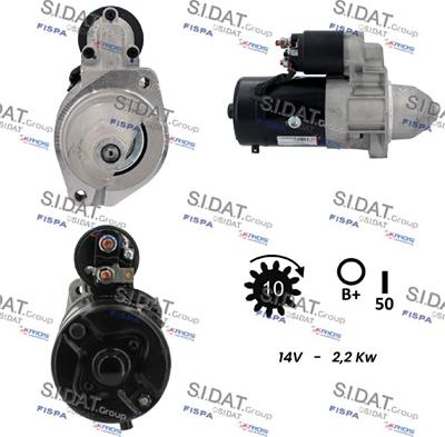 Sidat S12BH0808A2 - Starter www.molydon.hr