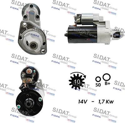 Sidat S12BH0273A2 - Starter www.molydon.hr