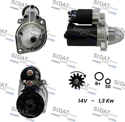 Sidat S12BH0272A2 - Starter www.molydon.hr