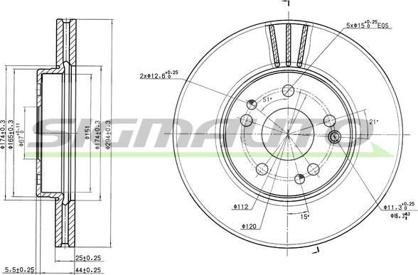 MASTER-SPORT 24012501071PR-PCS-MS - Kočioni disk www.molydon.hr