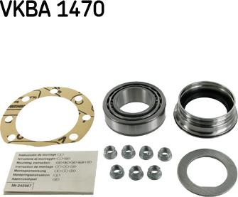 SKF VKBA 1470 - Komplet Ležaja kotača www.molydon.hr