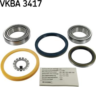SKF VKBA 3417 - Komplet Ležaja kotača www.molydon.hr