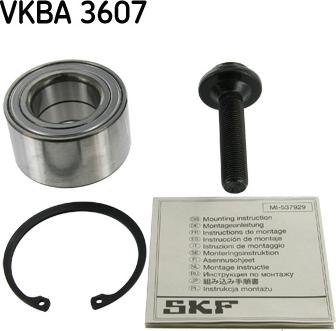 SKF VKBA 3607 - Komplet Ležaja kotača www.molydon.hr